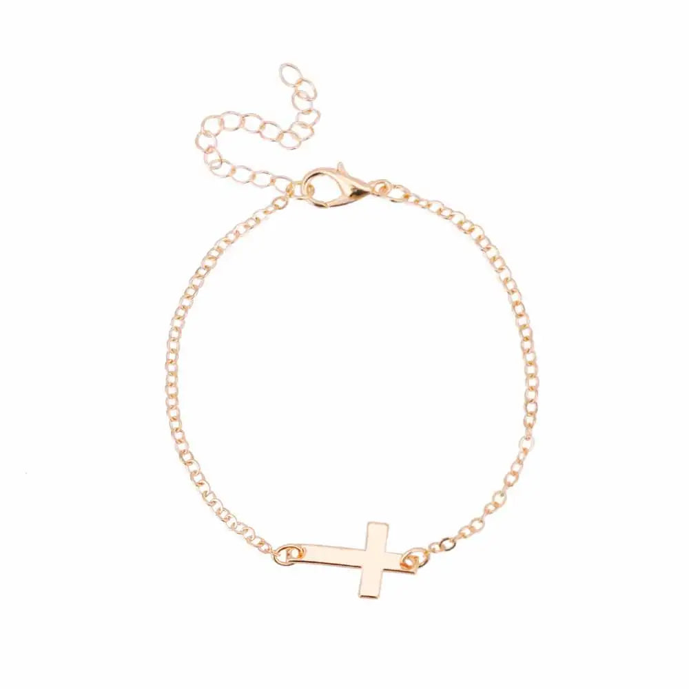 Cross Charm Bracelet