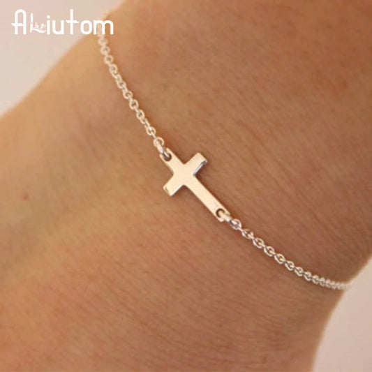 Cross Charm Bracelet