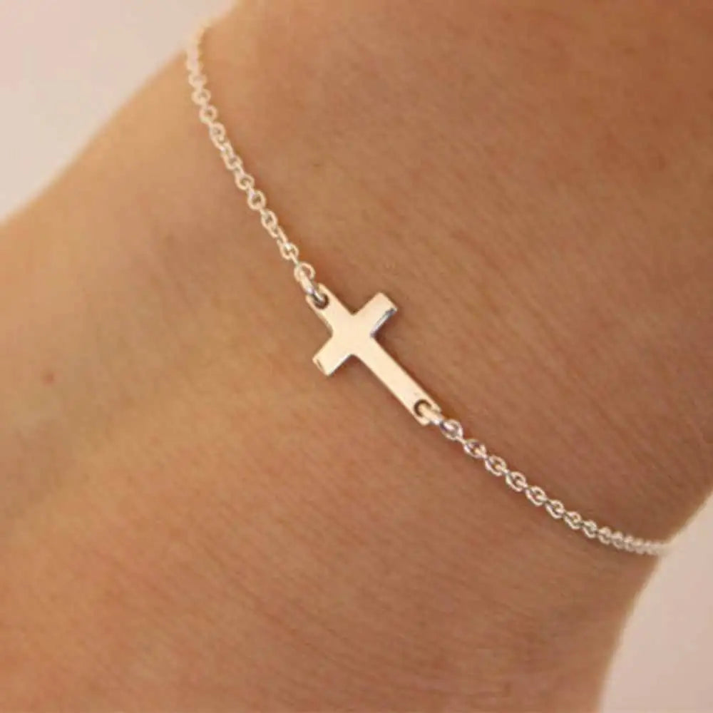 Cross Charm Bracelet