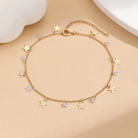 Multi-Star Anklet