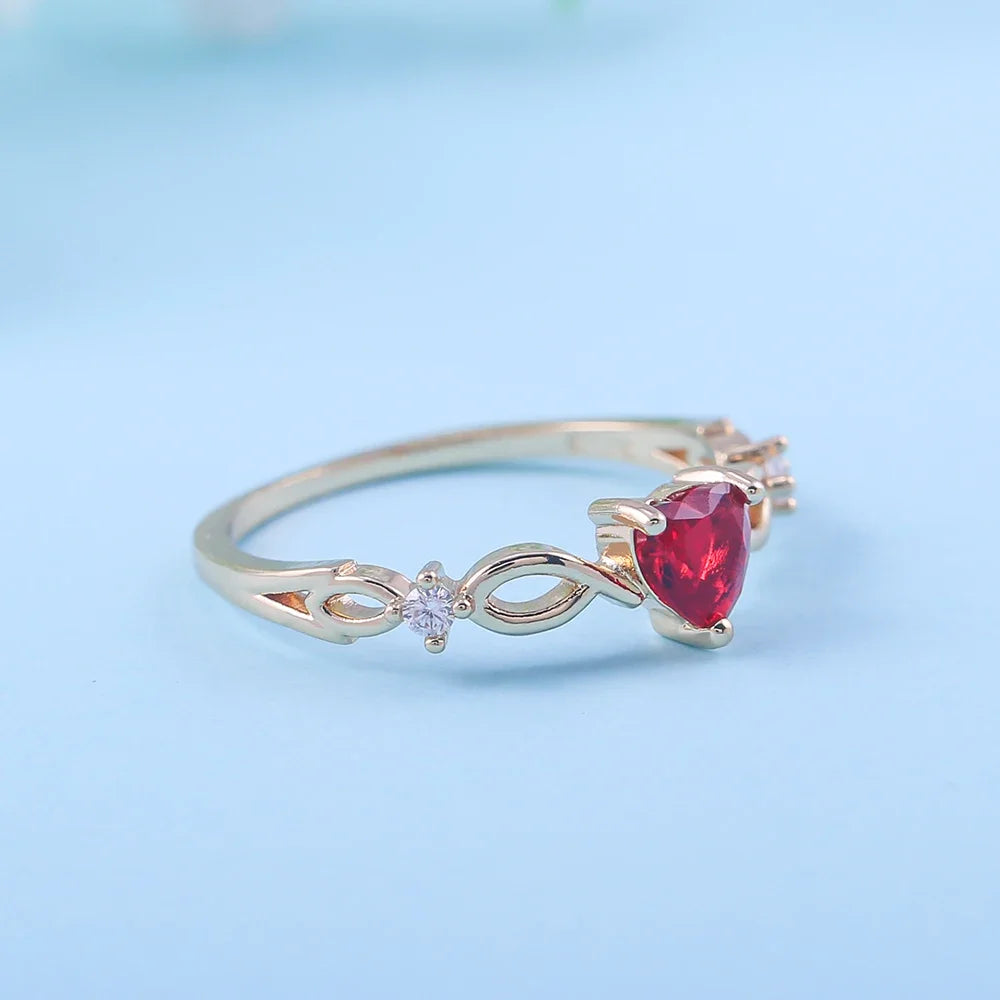 Intricate Heart Ring