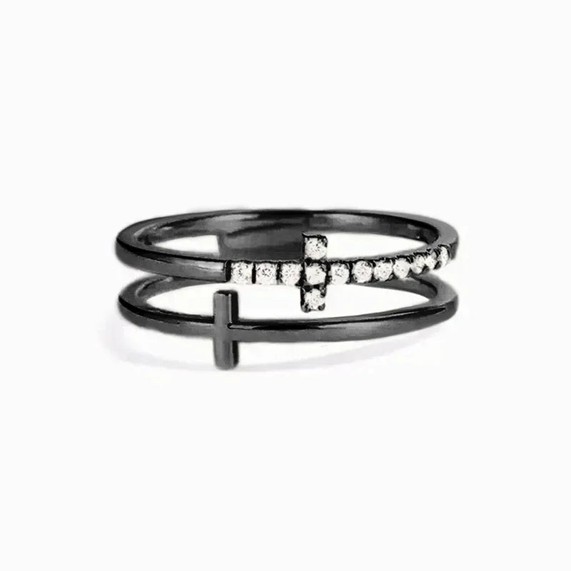 Double Layer Cross Ring