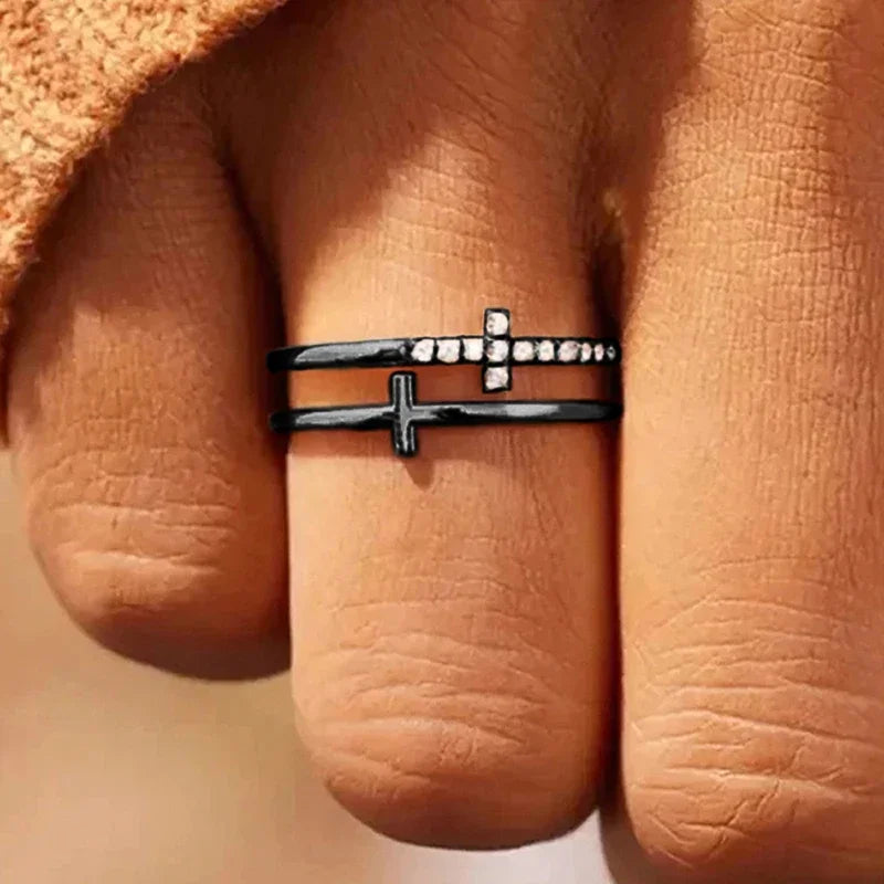 Double Layer Cross Ring